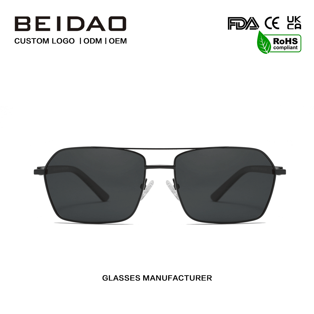 Ochelari de soare cu lentile UV400 din aliaj de aluminiu pentru bărbați care conduc