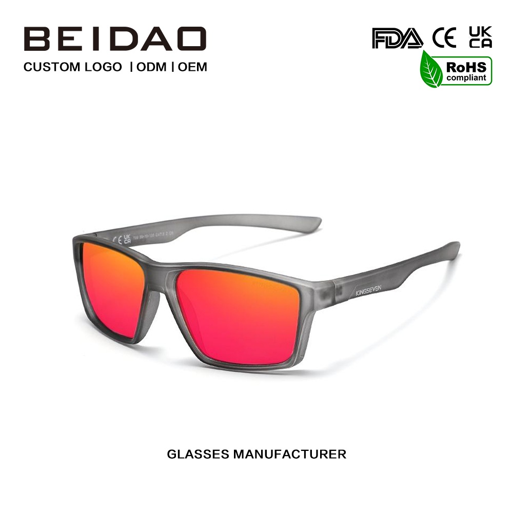 Ochelari de soare polarizați TR90 pentru exterior pentru bărbați