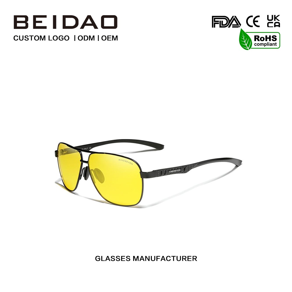 Ochelari de soare polarizați manuali pentru vedere nocturnă